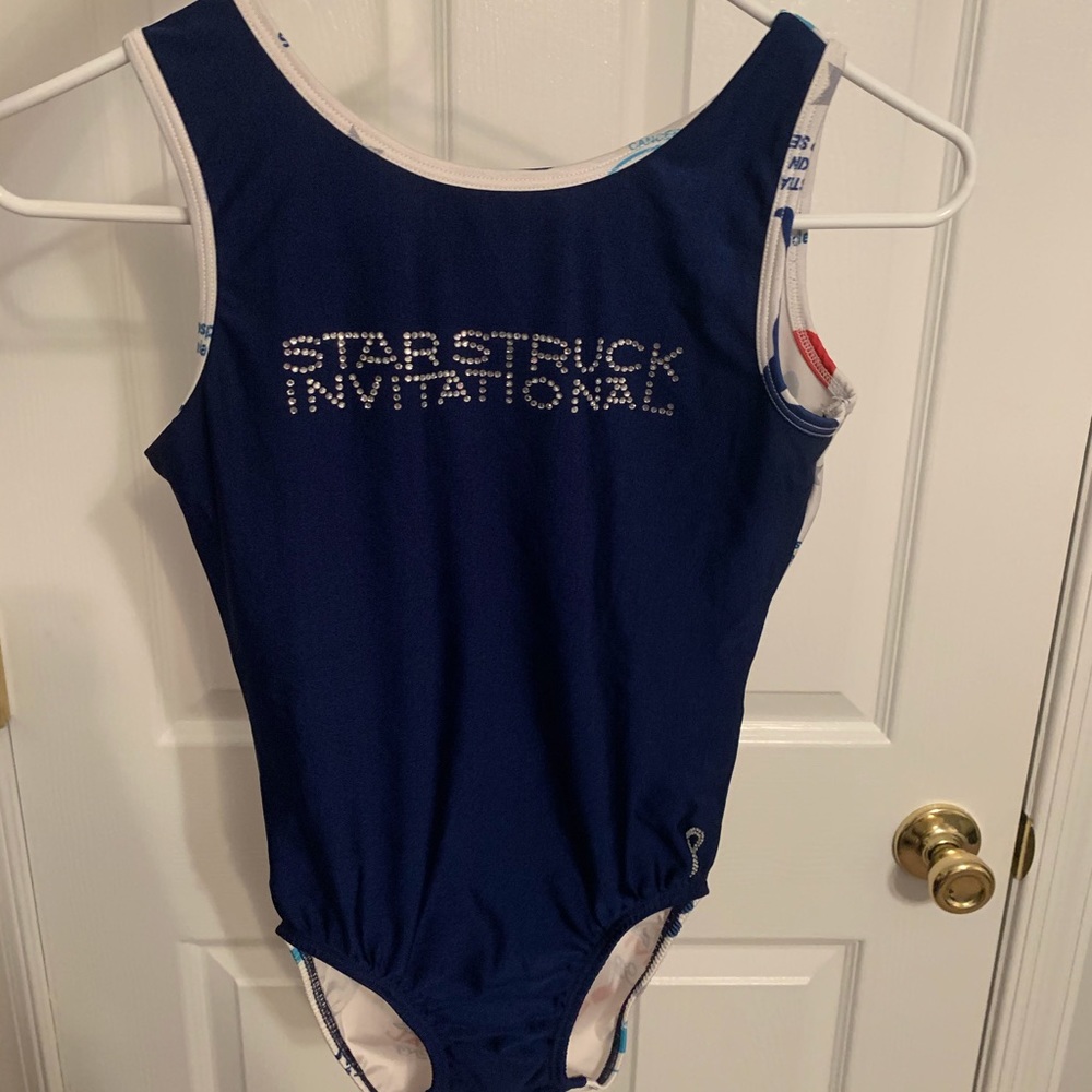 Star Struck Gymnastics Leotard Plum